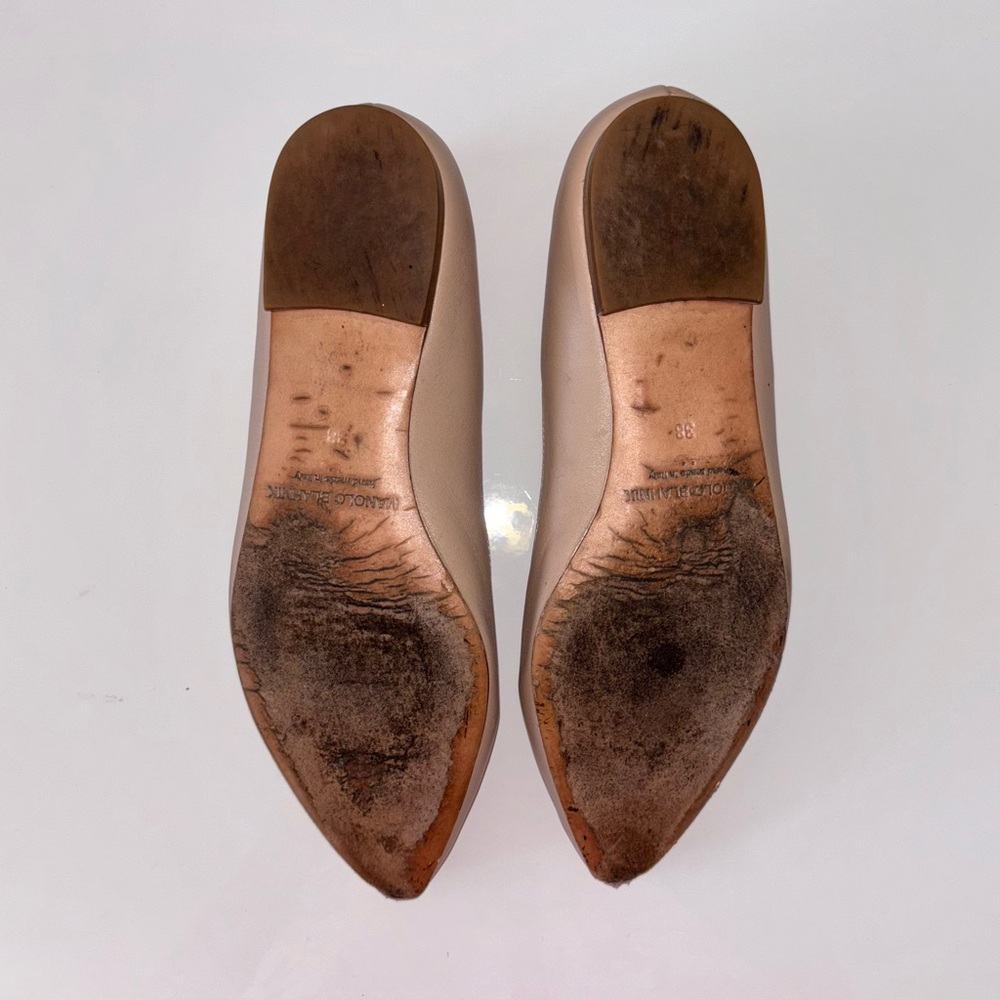 Authentic Manolo Blahnik flats - Picture 6 of 7